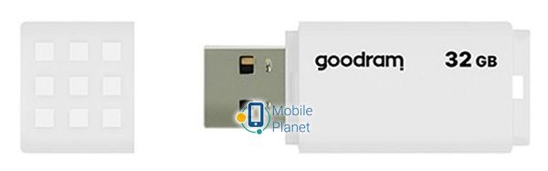 Флеш память Goodram UME2 32 GB (UME2-0320W0R11) White