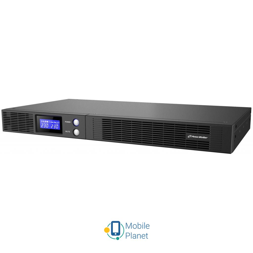 Джерело безперебійного живлення PowerWalker VI 750 R1U (10121048) (UA)