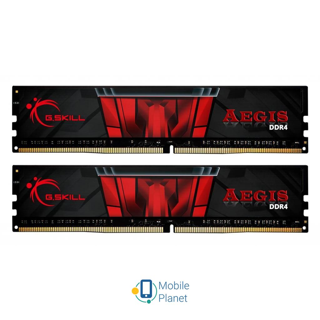 Оперативна пам'ять DDR4 32GB (2x16GB) 3200 MHz Aegis G.Skill (F4-3200C16D-32GIS) (UA)