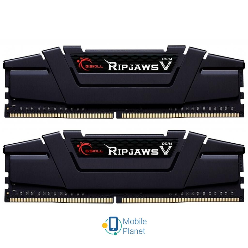 Оперативна пам'ять DDR4 64GB (2x32GB) 3200 MHz RipjawsV G.Skill (F4-3200C16D-64GVK) (UA)