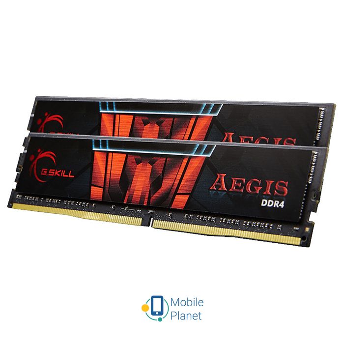 Оперативная память G.SKILL Aegis DDR4 2666MHz 16GB Kit 2x8GB (F4-2666C19D-16GIS)
