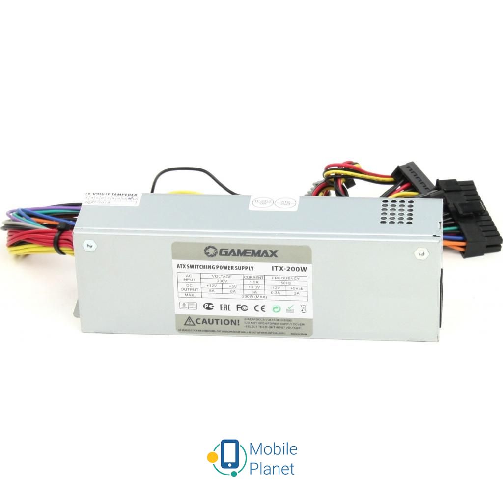 Блок питания GAMEMAX 200W (ITX-200W) (UA)