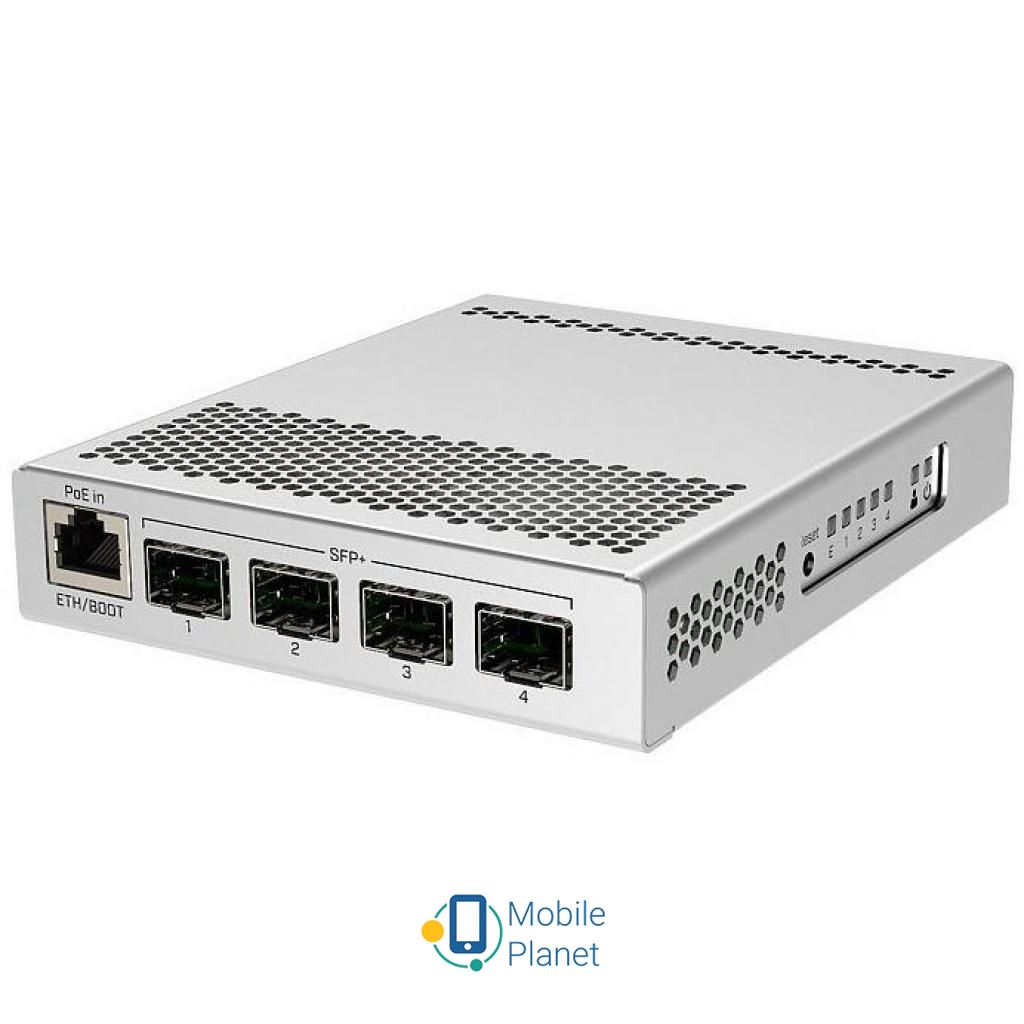 Комутатор мережевий Mikrotik CRS305-1G-4S + IN (UA)