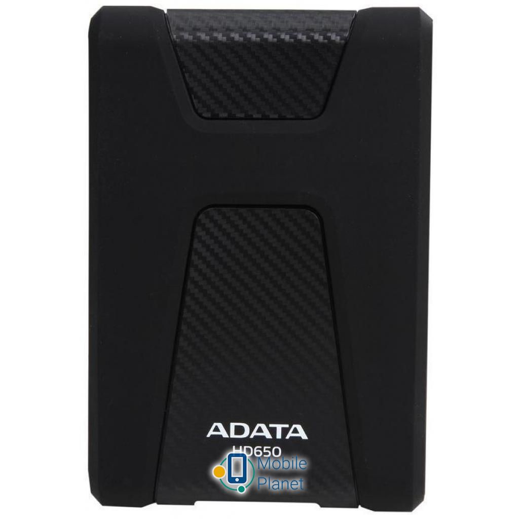 Зовнішній жорсткий диск 2.5 1TB ADATA (AHD650-1TU31-CBK)