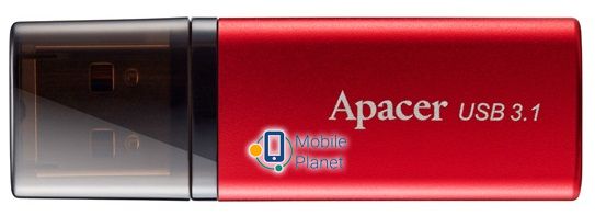 Флеш память Apacer AH25B 64GB (AP64GAH25BR-1) Red (UA)
