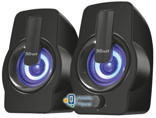 Акустична система Trust Gemi RGB 2.0 Speaker Set Black USB (22948) (UA)