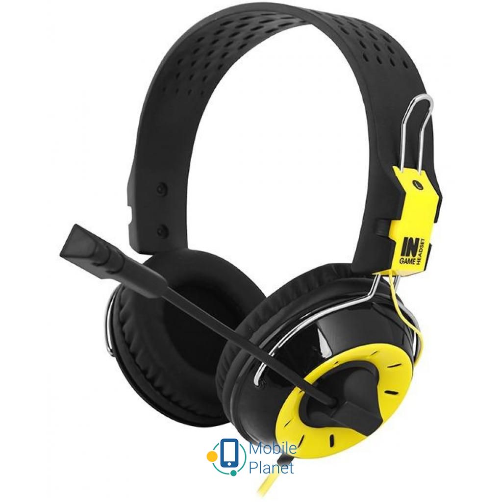 Навушники GEMIX N4 Black-Yellow Gaming (UA)