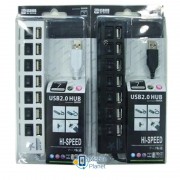 Концентратор USB2.0 Atcom TD1082 (10721) 7хUSB2.0 (UA)