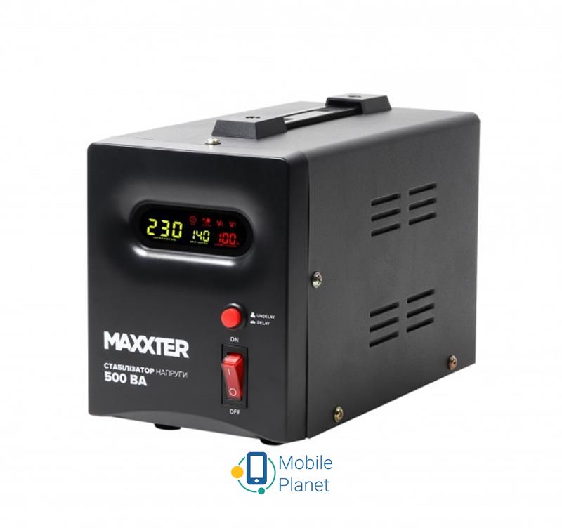 Стабілізатор напруги Maxxter MX-AVR-S500-01 500VA