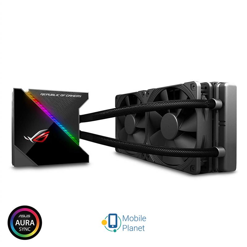 Система водяного охолодження Asus ROG Ryujin 2x120mm Aura OLED (ROG-RYUJIN-240) (UA)