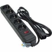 PATRON 2 m3 * 1mm2 (SP-1055U) 5 розеток BLACK (EXT-PN-SP-1055U) (UA)