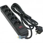 PATRON 3.0 m3 * 1.5mm2 (SP-1653) 5 розеток BLACK (EXT-PN-SP-1653) (UA)