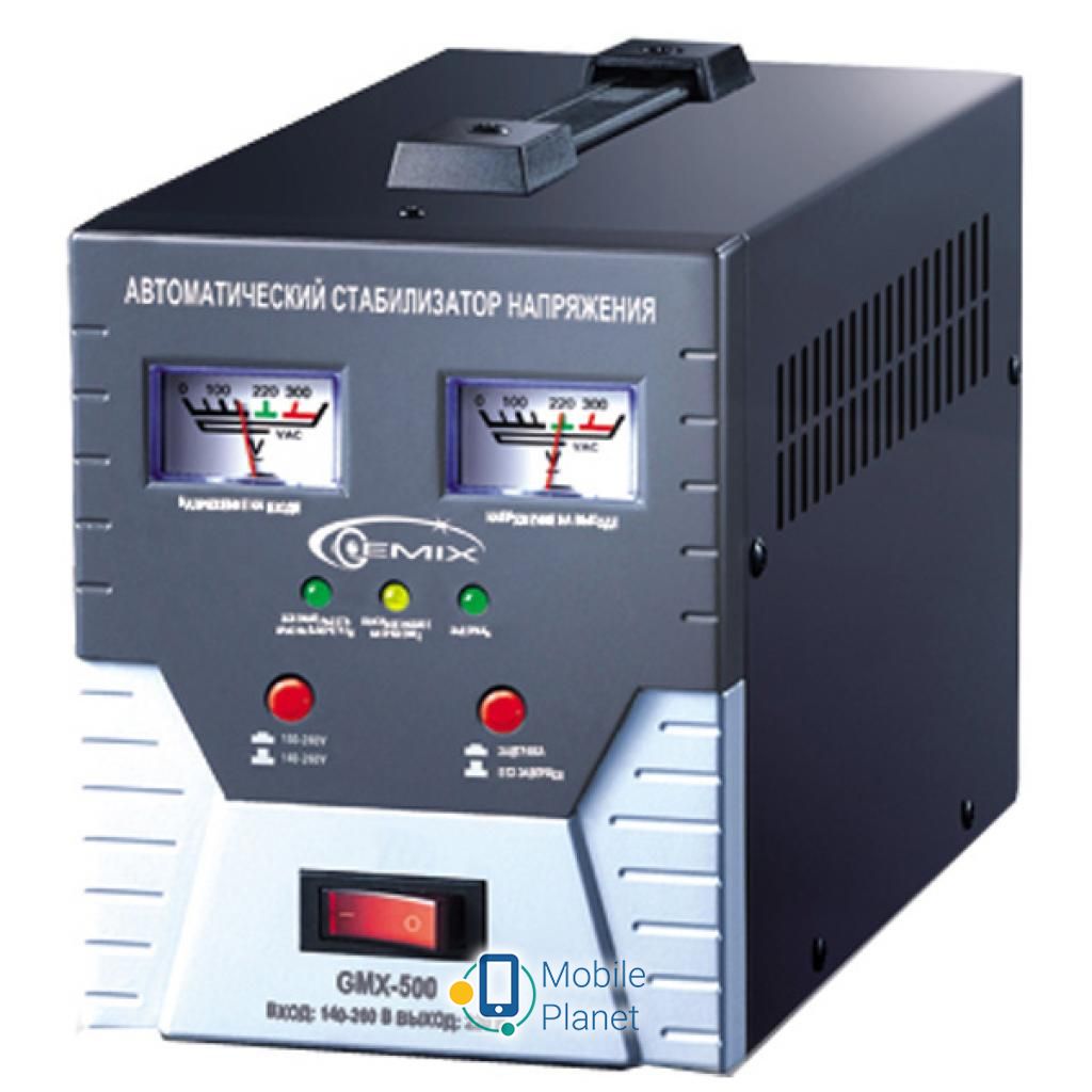 Стабілізатор напруги GEMIX GMX-500 (UA)