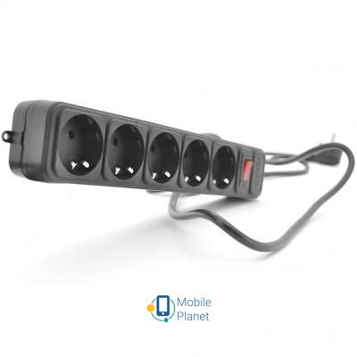 Мережевий фільтр Merlion 5 розеток, 1,8 м (B518P) (UA)