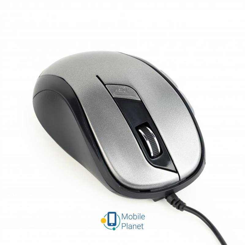 Миша Gembird MUS-6B-01-BG Black/Grey USB