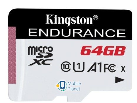Карта пам'яті Kingston High Endurance microSD (SDCE/64GB)