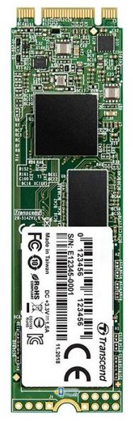 SSD диск Transcend MTS830S 512GB NVMe M.2 PCI-E TLC (TS512GMTS830S) (UA)