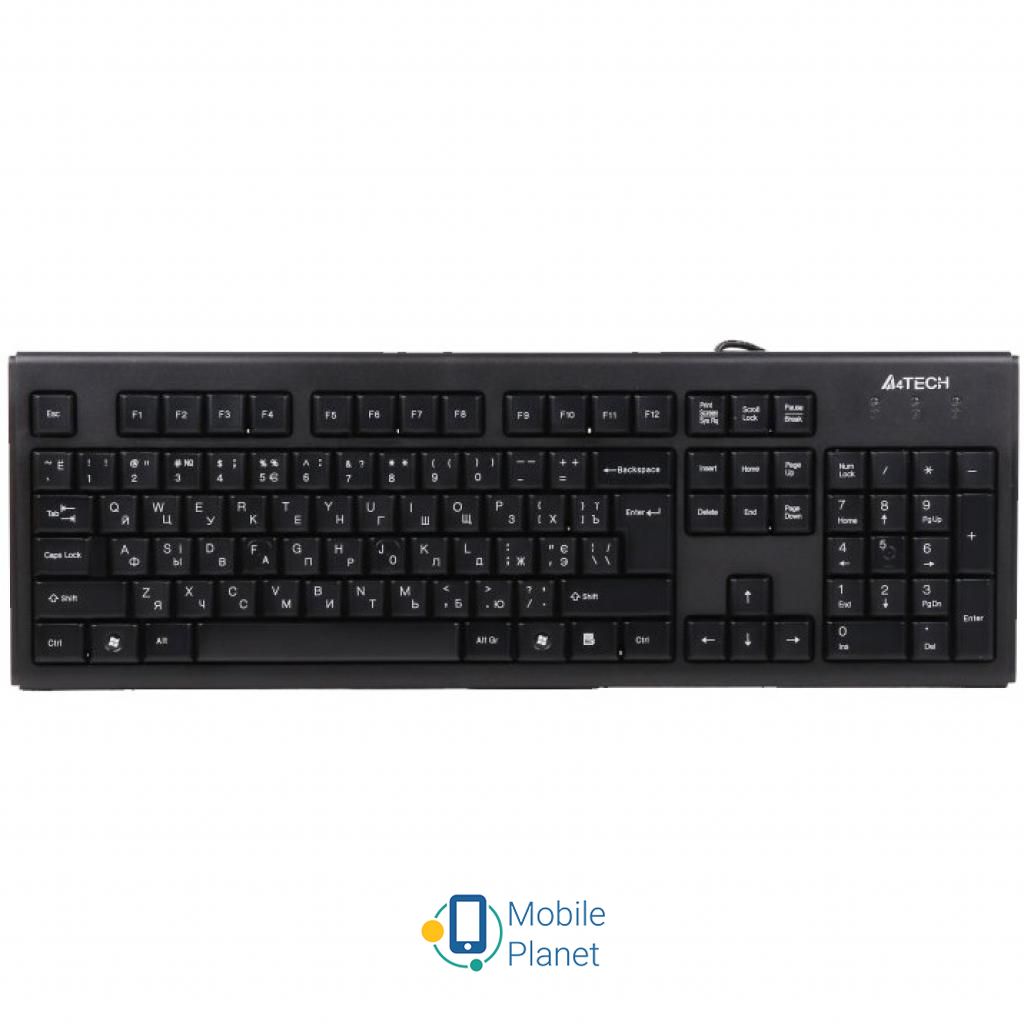 Комплект A4tech KR-8572 USB Black