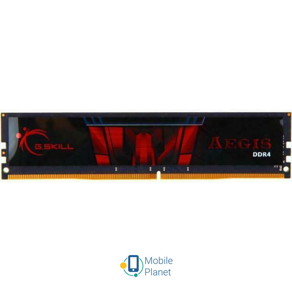 Оперативна пам'ять DDR4 16GB 2666 MHz AEGIS Black G.Skill (F4-2666C19S-16GIS)