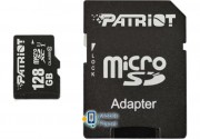 MicroSDXC 128GB UHS-I Class 10 Patriot LX + SD-adapter (PSF128GMCSDXC10) (UA)