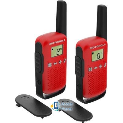 Motorola TALKABOUT T42 Red Twin Pack (B4P00811RDKMAW) (UA)