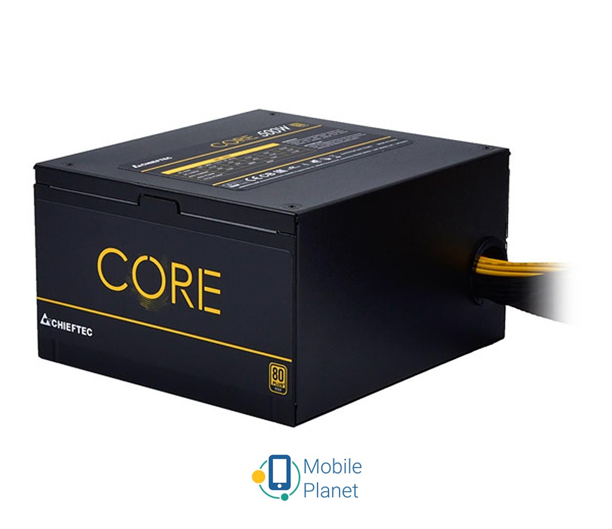 Блок живлення Chieftec Core 500W 80 PLUS GOLD (BBS-500s) EU