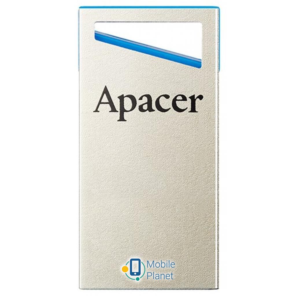 Флеш пам `ять Apacer 64GB AH155 Blue USB 3.0 (AP64GAH155U-1) (UA)