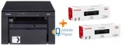 МФУ Canon i-Sensys MF3010 EUR + Картриджі 725 2шт (5252B034AA) (UA)
