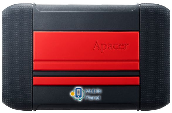 Зовнішній жорсткий диск Apacer AC633 2TB (AP2TBAC633R-1) USB 3.1 Red