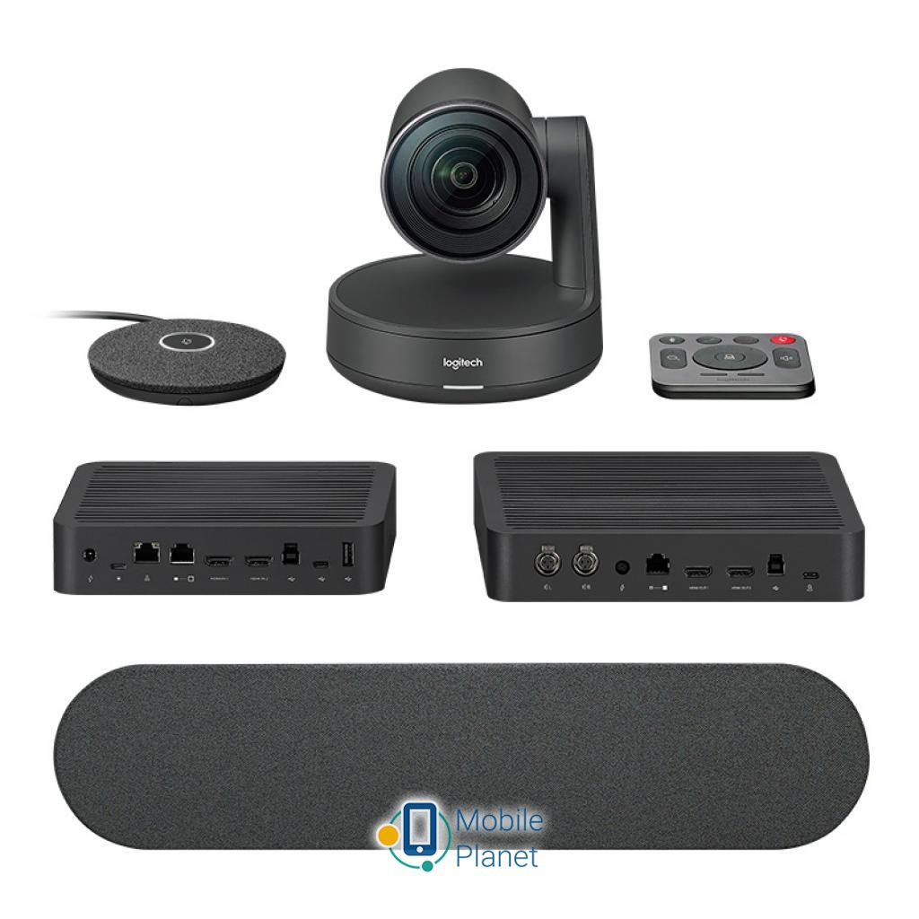 Веб камера Logitech Rally Plus Ultra-HD Dual Speaker ConferenceCam (960-001224) (UA)