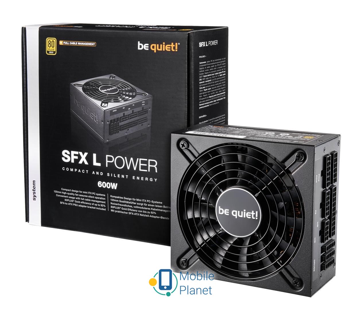 Блок живлення be quiet! SFX-L POWER 600W (BN239) EU