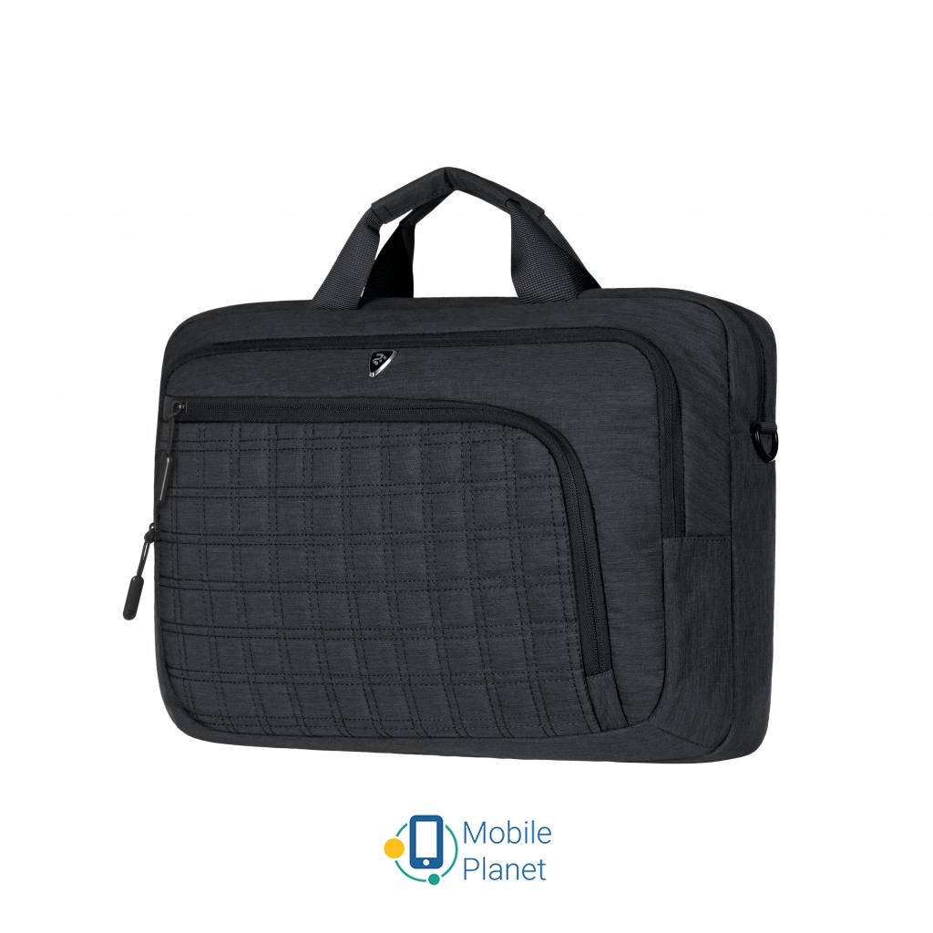 Сумка для ноутбука 2E CrossSquares 16, Black (2E-CBN9198BK) (UA)