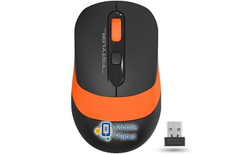 Миша A4Tech FG10 Black/Orange USB
