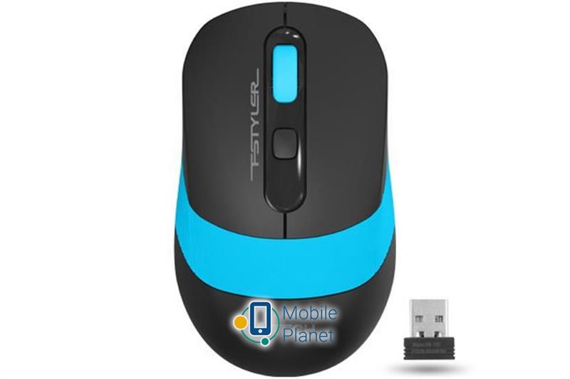 Миша A4Tech FG10 Black/Blue USB