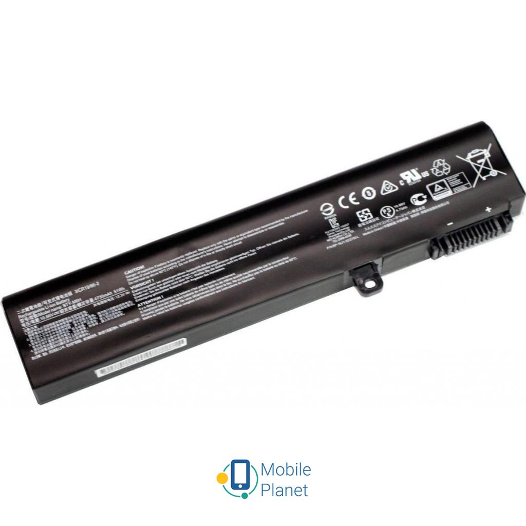 Акумулятор для ноутбука MSI BTY-M6H, 4730mAh (51Wh), 6cell, 10.86V, Li-ion (A47330) (UA)
