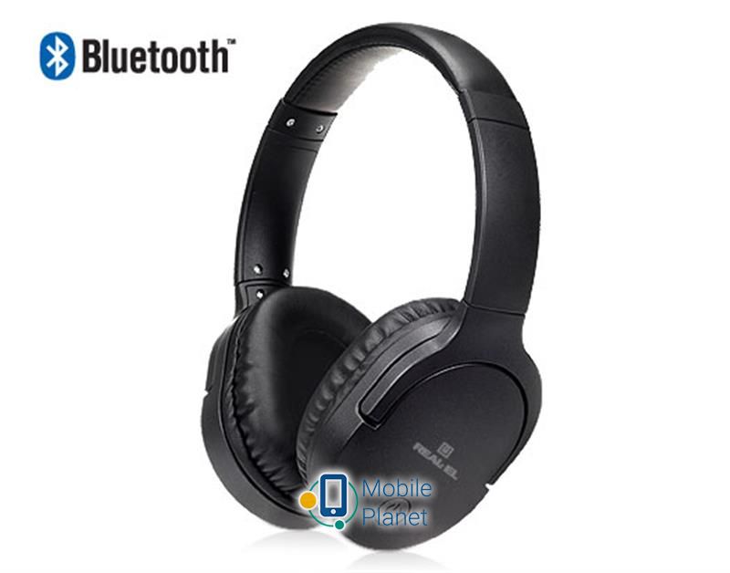 Bluetooth-гарнітура REAL-EL GD-850 Black (EL124100025) (UA)