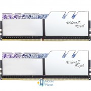 DDR4 16GB (2x8GB) 3200 MHz Trident Z Royal RGB Silver G.Skill (F4-3200C16D-16GTRS)