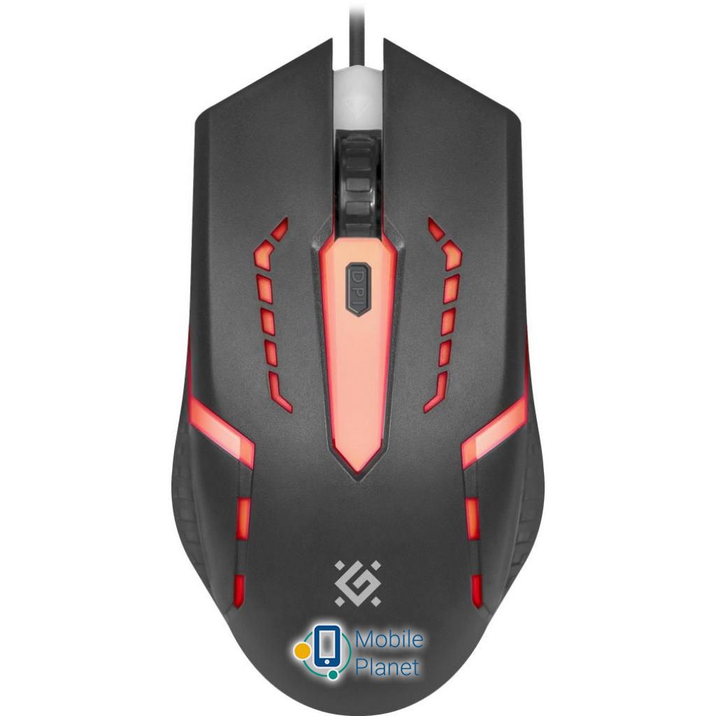 Миша Defender Flash MB-600L Black (52600) (UA)