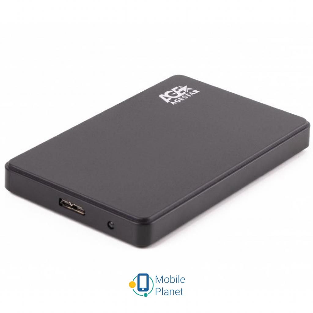 Карман для диска AgeStar 2.5 , USB3.0, чорний (3UB2P2)