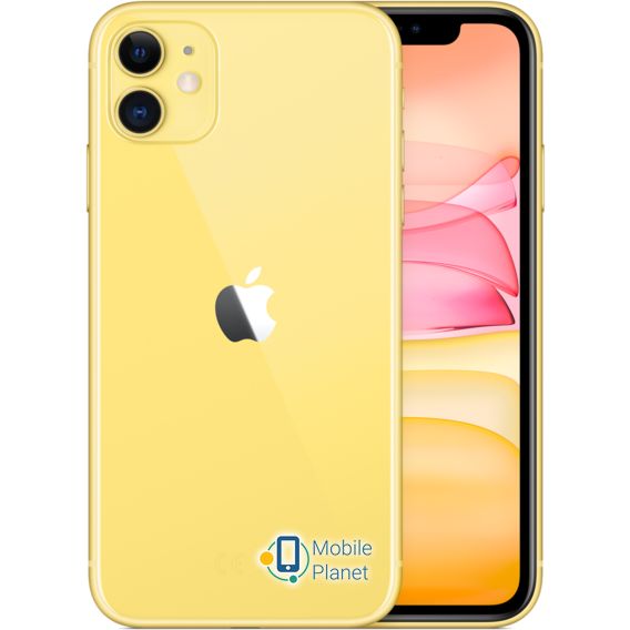 Смартфон Apple iPhone 11 64GB Yellow (MWLA2)
