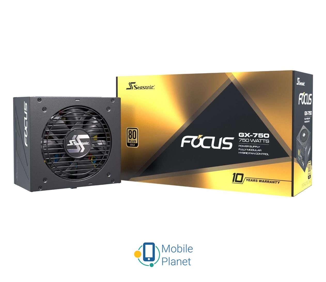 Блок питания Seasonic Focus GX 750W 80 Plus Gold (FOCUS-GX-750) EU