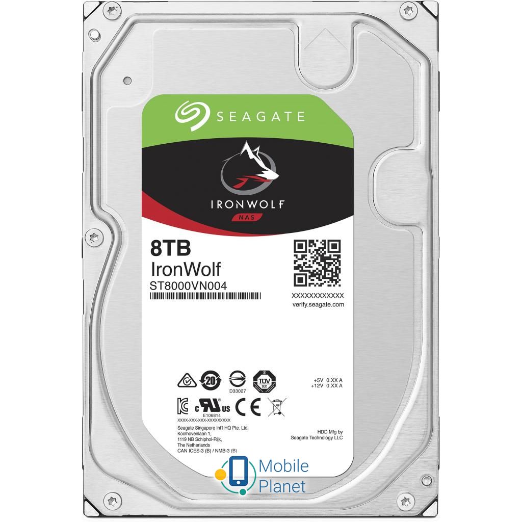 Жорсткий диск 3.5 8TB Seagate (ST8000VN004)