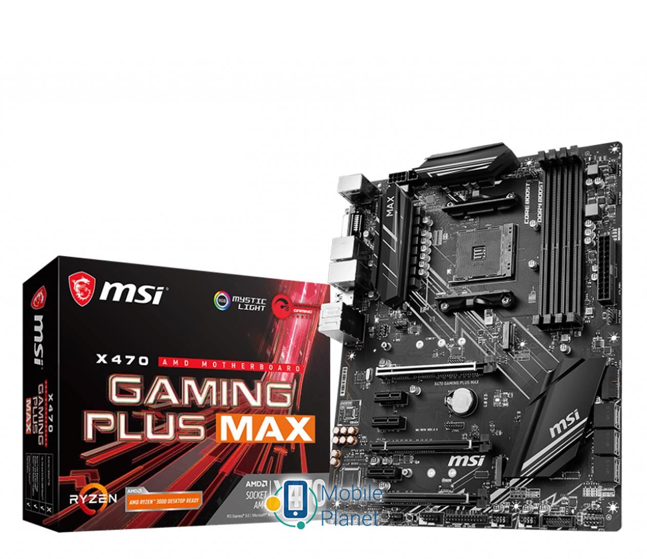 Материнская плата MSI X470 GAMING PLUS MAX EU