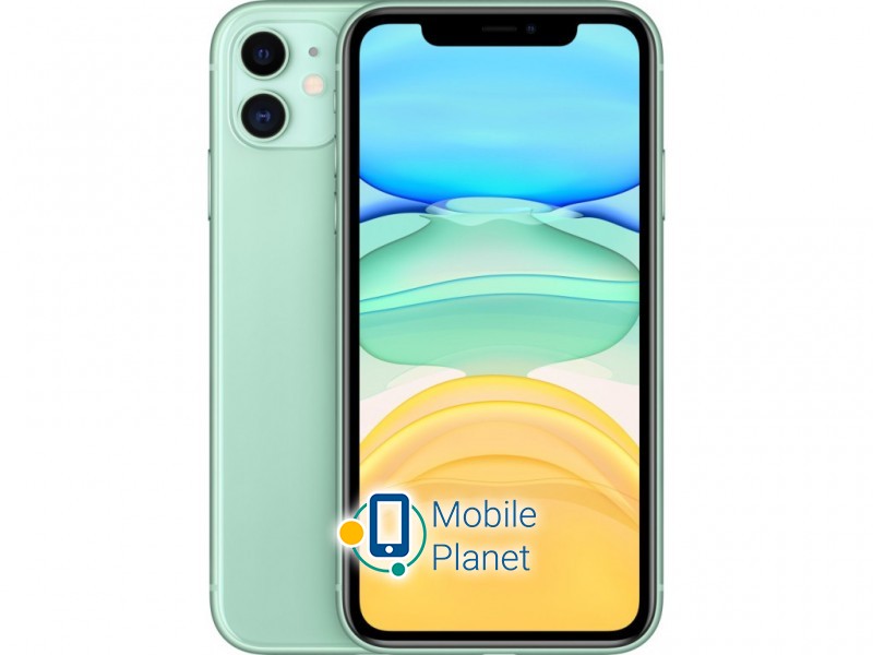 Смартфон Apple iPhone 11 64GB Dual Sim Green (MWN62)