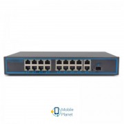 ATIS PoE-1018-16P-1S/250m