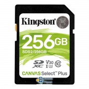 SDXC 256GB UHS-I/U3 Class 10 Kingston Canvas Select Plus R100/W85MB/s (SDS2/256GB) (UA)