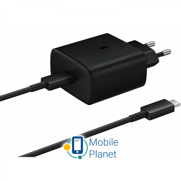 SZU зарядка SAMSUNG EP-TA845XBEGRU 45W SFC2.0 TYPE-C Black