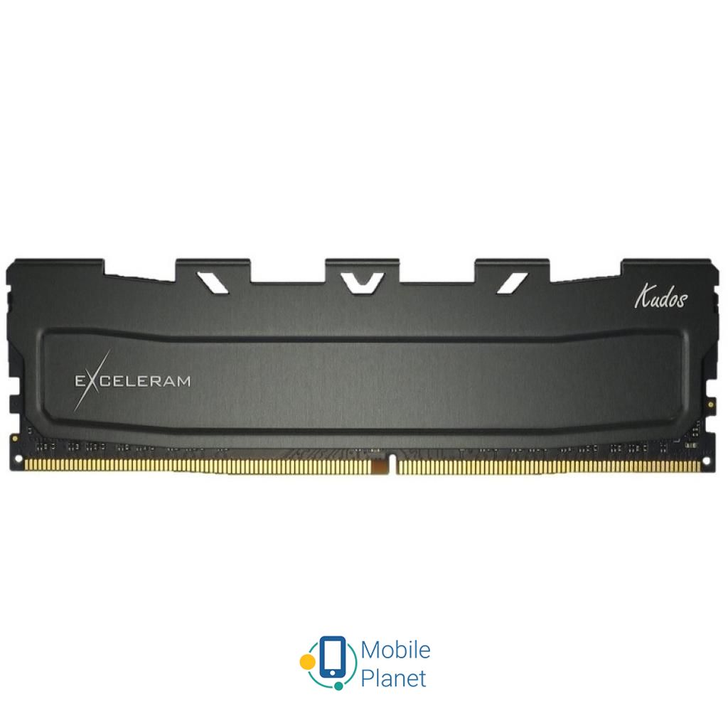 Оперативна пам'ять DDR4 8GB 3200 MHz Kudos Black eXceleram (EKBLACK4083216A) (UA)