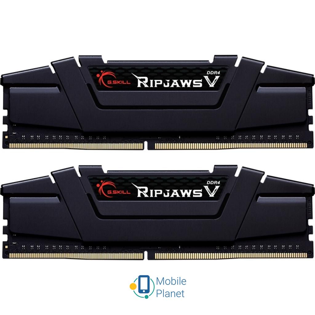 Оперативна пам'ять DDR4 32GB (2x16GB) 3600 MHz Ripjaws V G.Skill (F4-3600C18D-32GVK) (UA)
