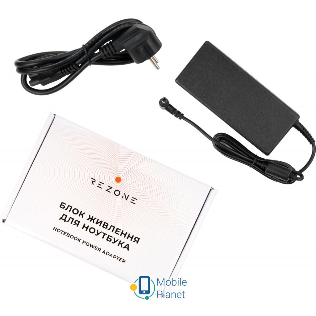 Блок живлення до ноутбуку Rezone ASUS 90W 19V 4.74A роз'єм 5.5 * 2.5 (RZPSAS90195525) (UA)
